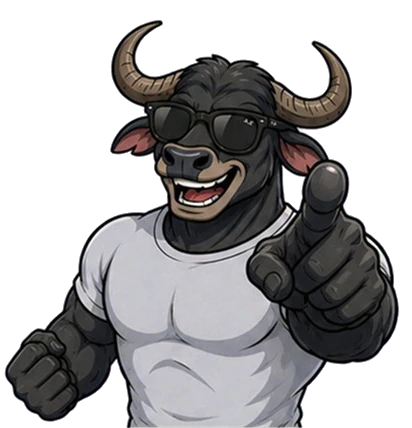 Kabi bull coach giving a thumbs up